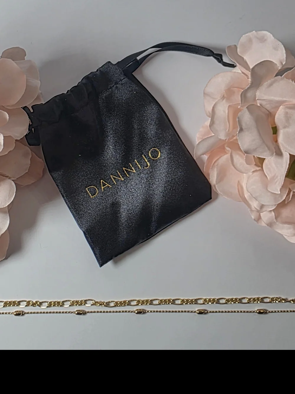 DANNIJO - Double Gold Chain Ankle Bracelet